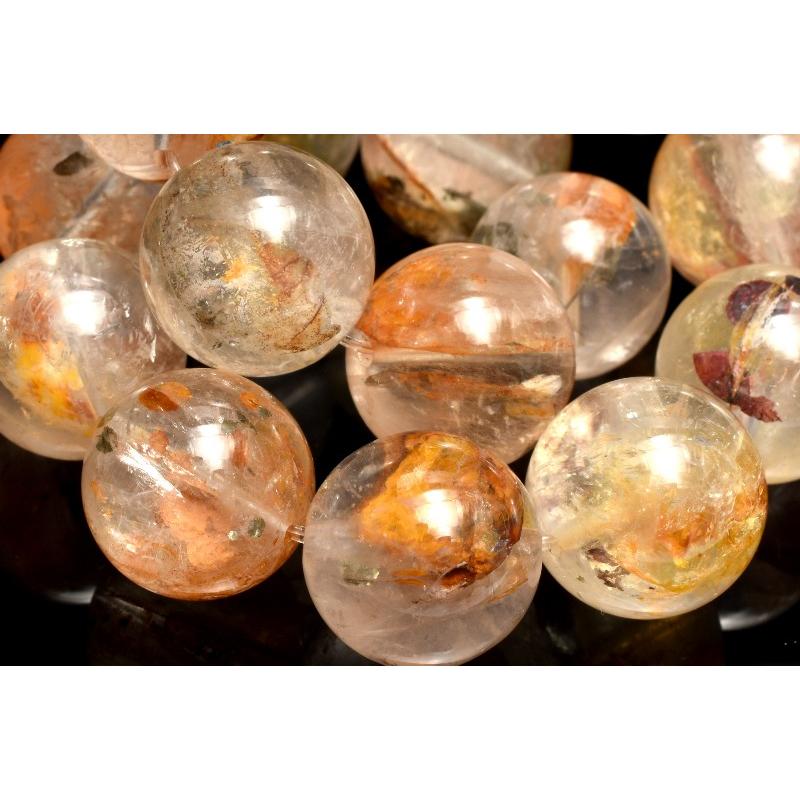 レア♪天然石 マーカサイトinクォーツ フレイム 大きいサイズ♪ レア