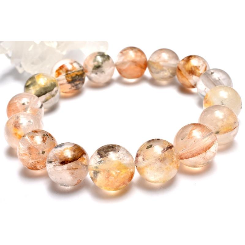 1点物】入手困難◇黄金の輝き マーカサイトインクォーツ 13-13.5mm