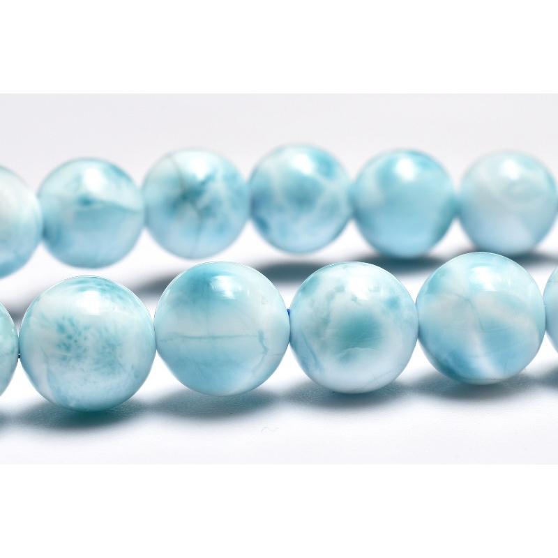 高品質・現品のみ】ラリマー7.5ミリ内径15センチ ラリマー 8mm