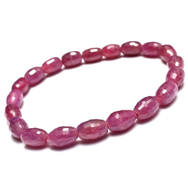 1点物】AA高発色☆南アフリカ産 ルビー 8-9.5x5.5-6mm チューブカット 