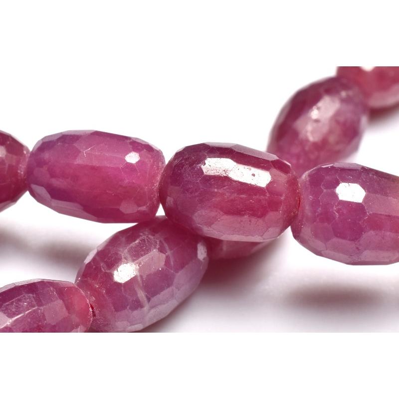 1点物】AA高発色☆南アフリカ産 ルビー 8-9.5x5.5-6mm チューブカット 