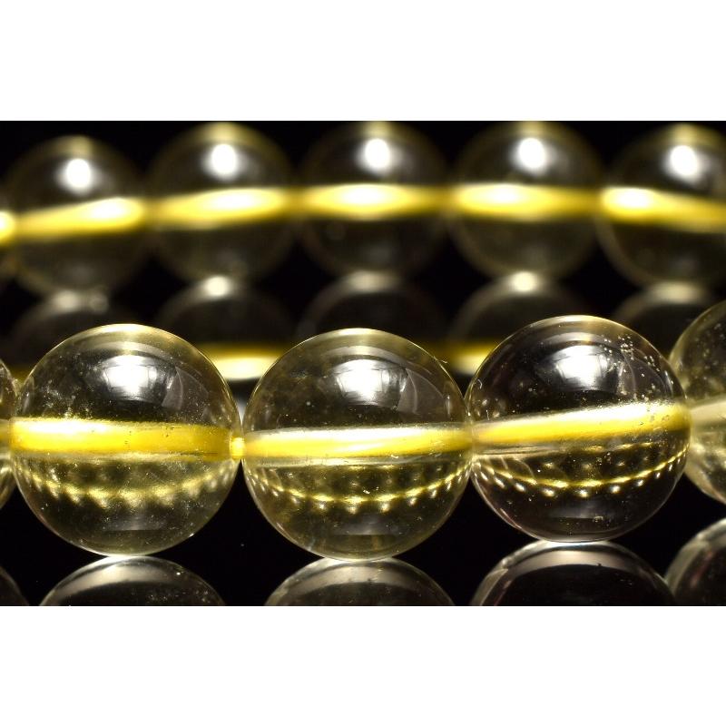 1点物】AAA透明☆リビアの宝石！ リビアングラス 9mm ブレスレット