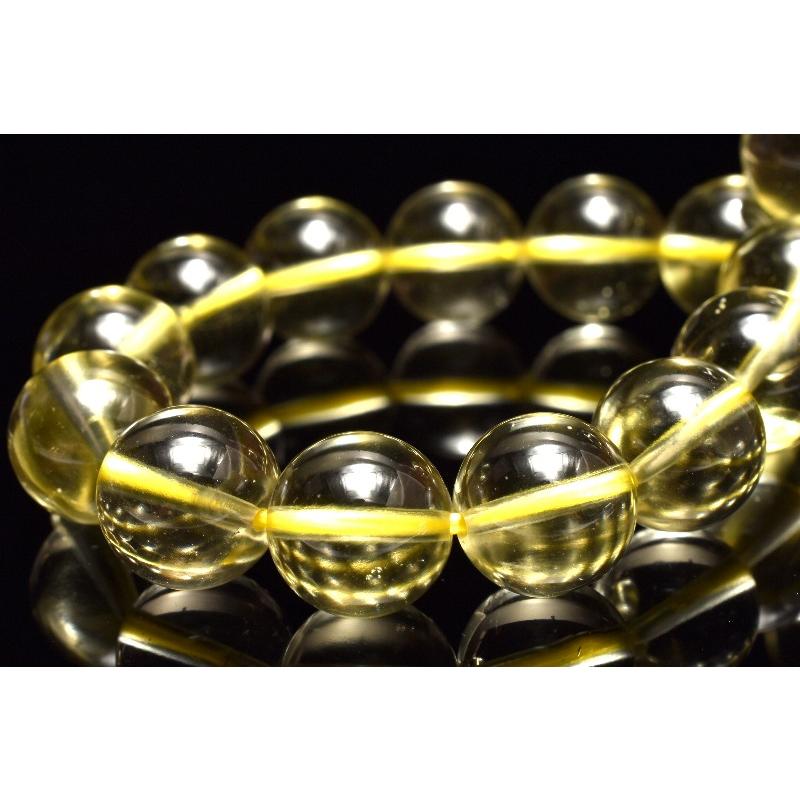 1点物】AAA透明☆リビアの宝石！ リビアングラス 9mm ブレスレット