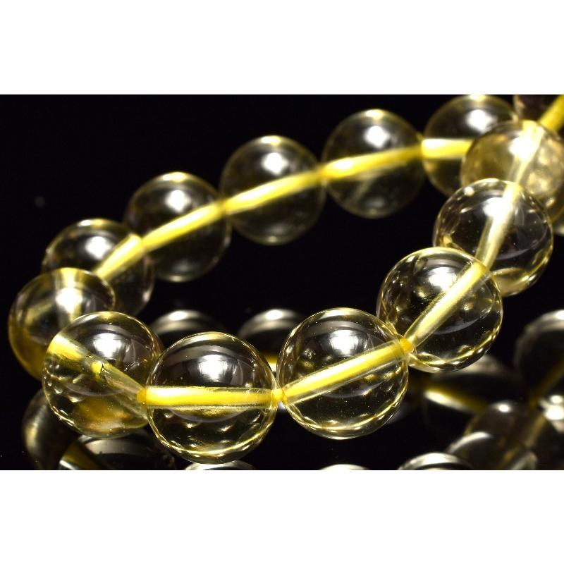 1点物】AAA透明☆リビアの宝石！ リビアングラス 9mm ブレスレット