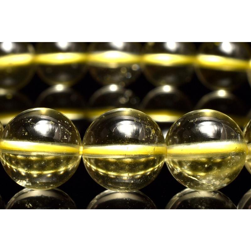 1点物】AAA透明☆リビアの宝石！ リビアングラス 9.5mm ブレスレット