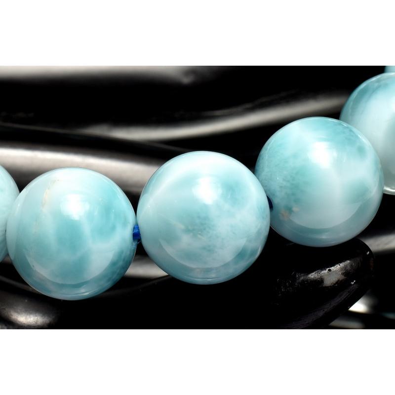 【１点物】AAA☆数量限定 ラリマー　11mm　ブレスレット _MC4319_1