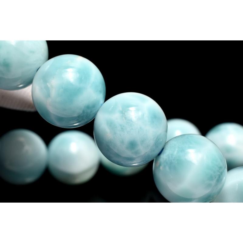 【１点物】AAA☆数量限定 ラリマー　11mm　ブレスレット _MC4319_4