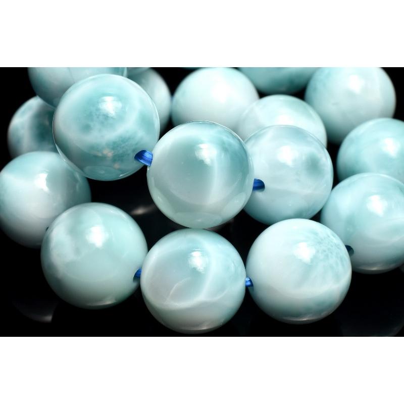 【１点物】AAA☆数量限定 ラリマー　11mm　ブレスレット _MC4319_5