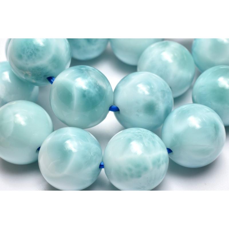 1点物】AAA☆数量限定 ラリマー 11mm ブレスレット _MC4319