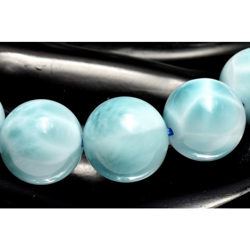 【１点物】AAA☆数量限定 ラリマー　11.5mm　ブレスレット _MC4321の画像