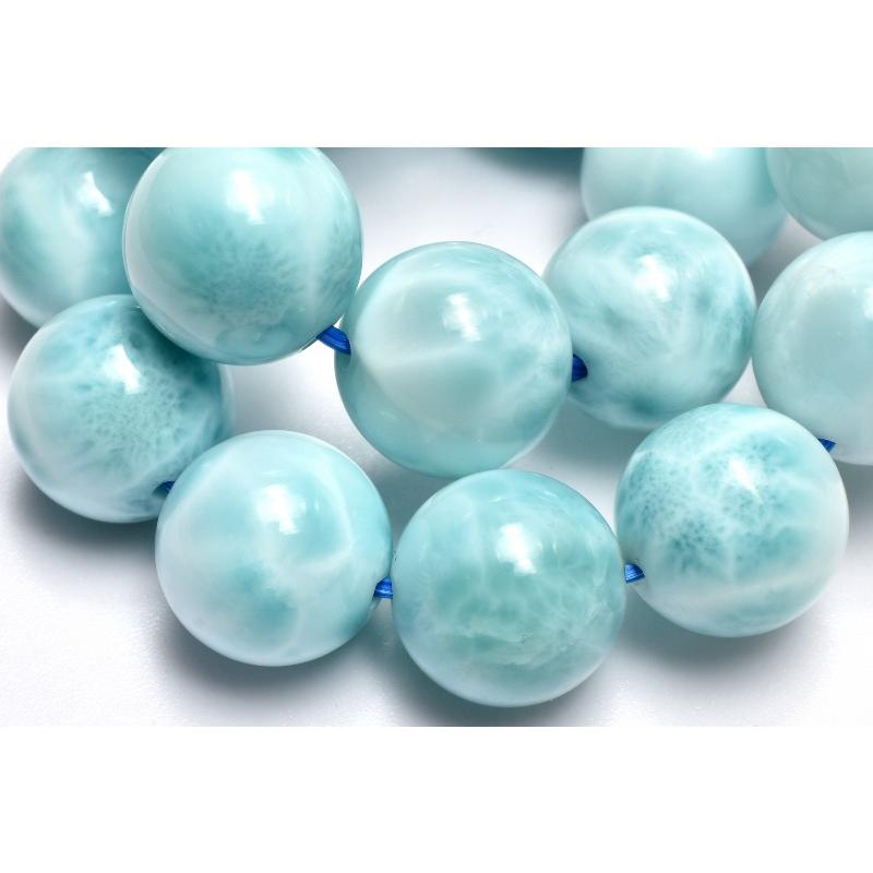 【１点物】AAA☆数量限定 ラリマー　11.5mm　ブレスレット _MC4321の画像