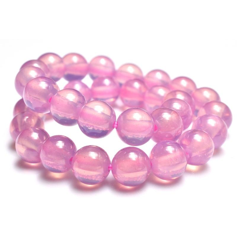 1点物】6条スター スターピンクサファイア(合成コランダム) 6mm