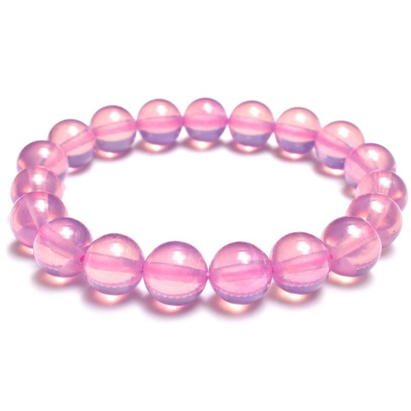 1点物】6条スター スターピンクサファイア(合成コランダム) 9.5-10mm