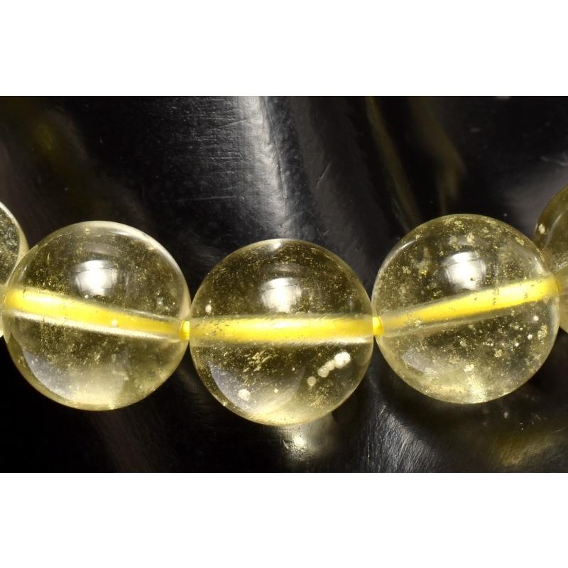 1点物】AA+☆宇宙の神秘 リビアングラス 9.5mm ブレスレット _MC4996