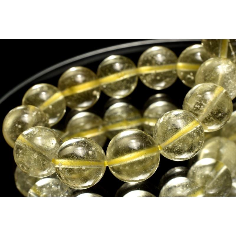 1点物】AA+☆宇宙の神秘 リビアングラス 9.5mm ブレスレット _MC4996