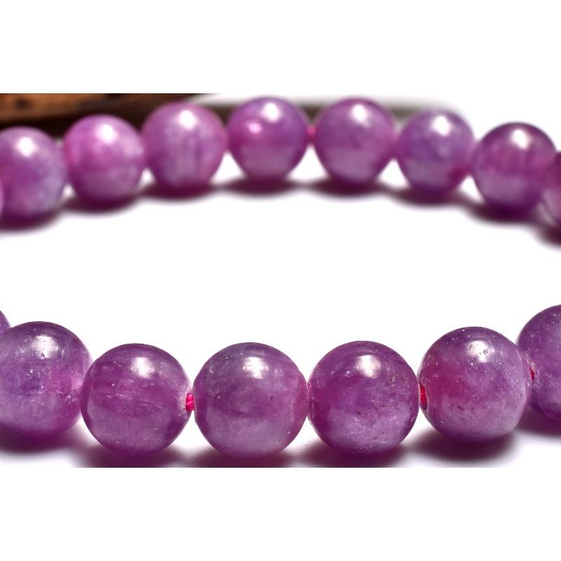 1点物】南アフリカ産◇高品質 ルビー 8mm ブレスレット _MC5012