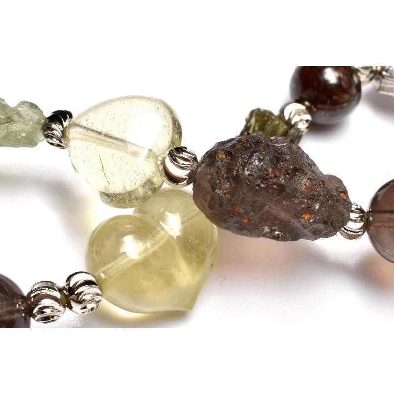 1点物】MIX隕石(リビアングラス+モルダバイト+黒隕石+ゴンドライト