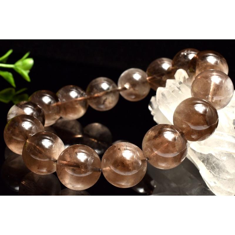 1点物】希少◇天眼模様 ブラックオーラライト23 14-14.5mm