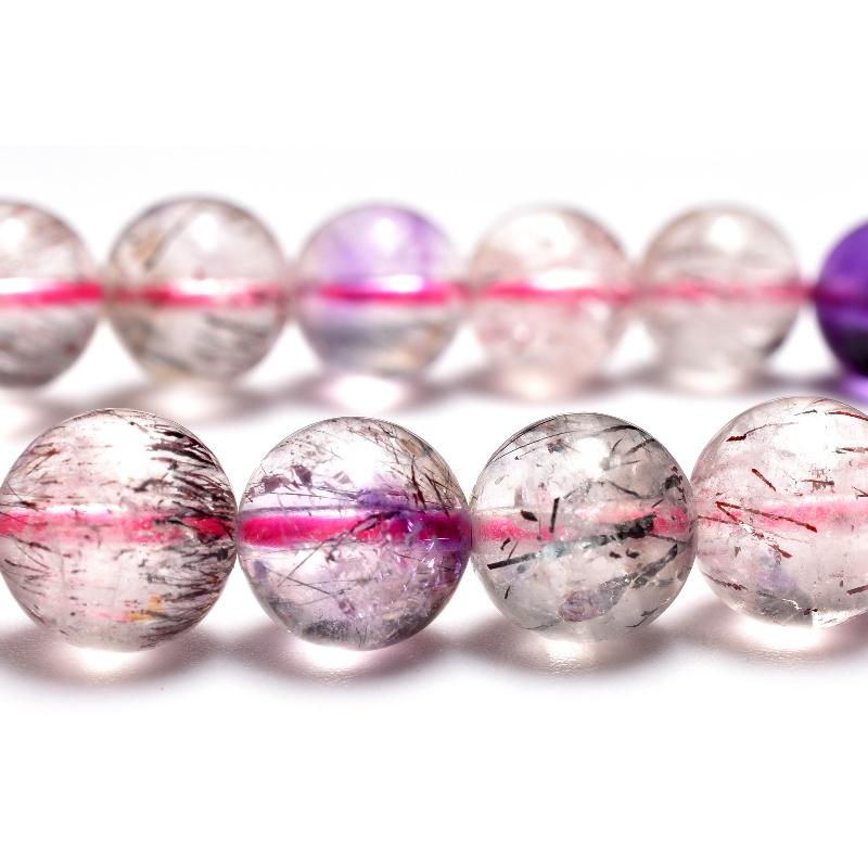 期間限定SALE】【1点物】上質◇マルチカラー スーパーセブン 8.5mm