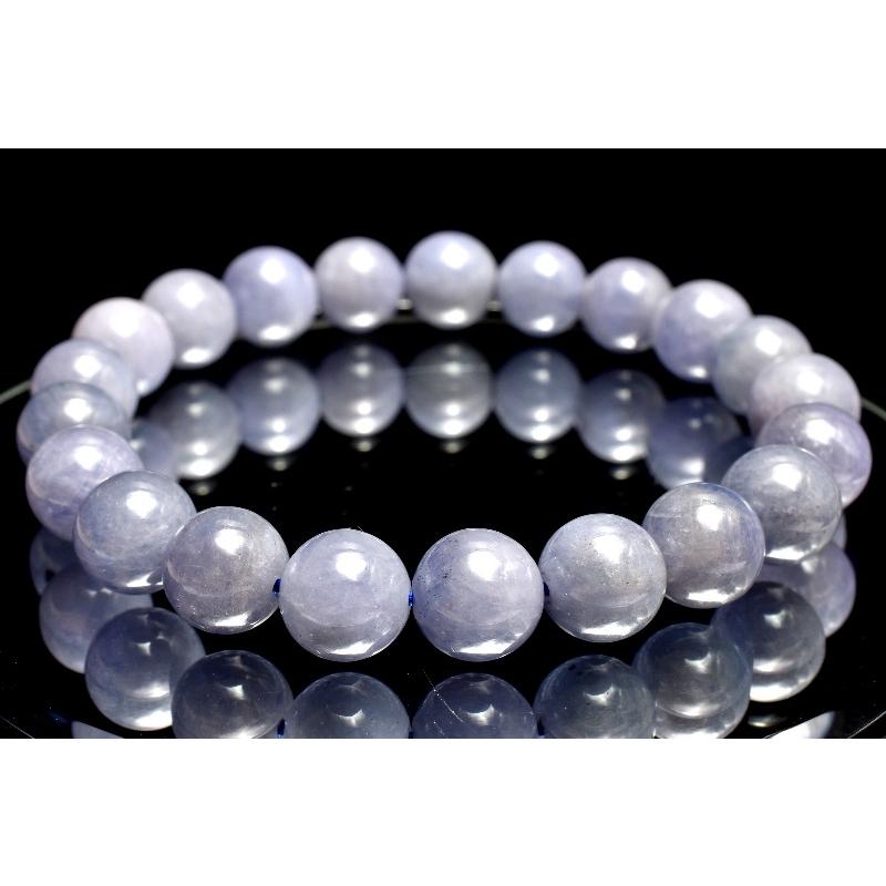 1点物】多色性の結晶美！ タンザナイト 9mm ブレスレット _MC796