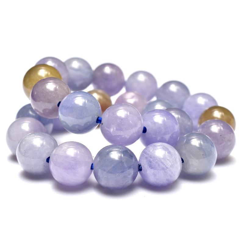 1点物】マルチカラー◇紫陽花パープル タンザナイト 7.5mm 