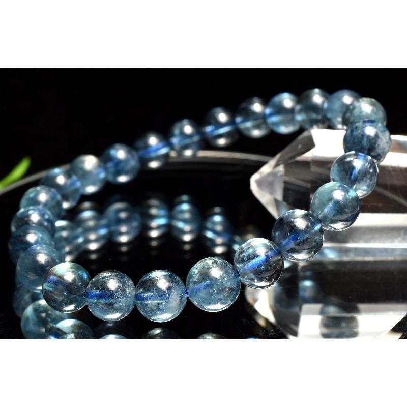 1点物】AA高品質☆南アフリカ産 ブラックアクアマリン 7.5mm