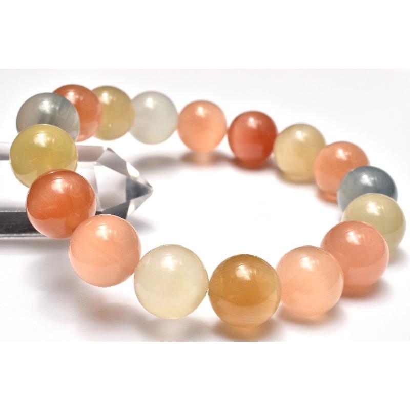 1点物】キャッツアイ効果 ラビットヘアールチルクォーツ 12.5mm