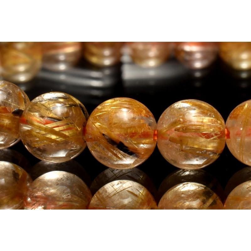1点物】AA力強く伸びる金針 ヘマタイトインタイチンルチルクォーツ 