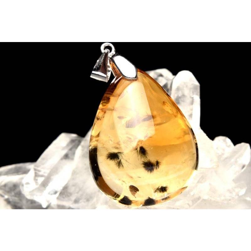 1点物】Silver925◇希少！ ロマネサイトインシトリン 25x20mm