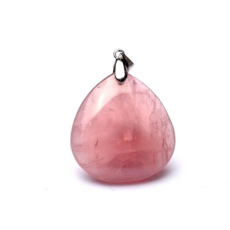 1点物】Silver925◇高品質マダガスカル産 ローズクォーツ 25x24mm 