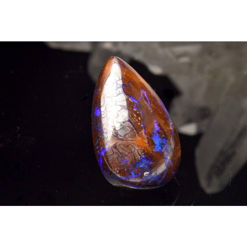 1点物】AAAA☆オーストラリアの至宝 ボルダーオパール 20x13mm 