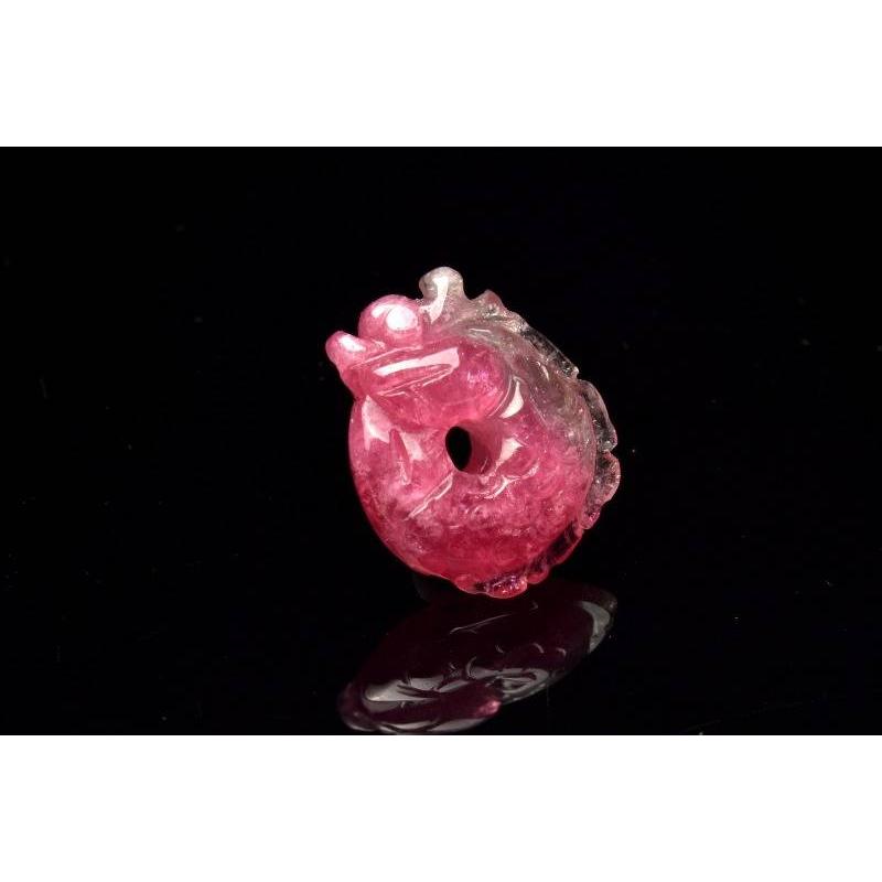 1点物】AAAA+☆希少バイカラー ウォーターメロントルマリン 13x10mm 