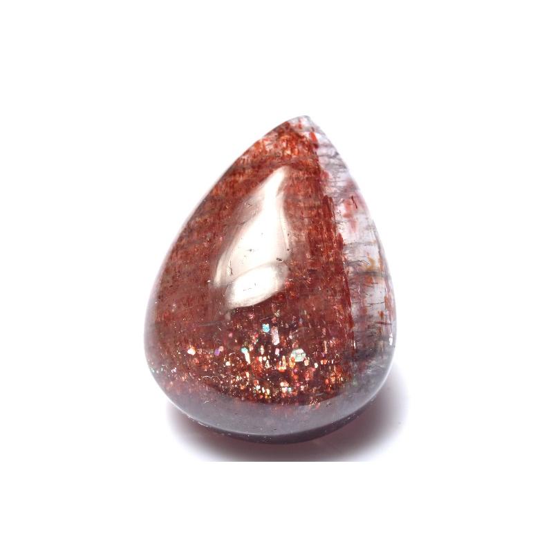 1点物】AAAA☆ブラッドショット アイオライトサンストーン 26x18mm