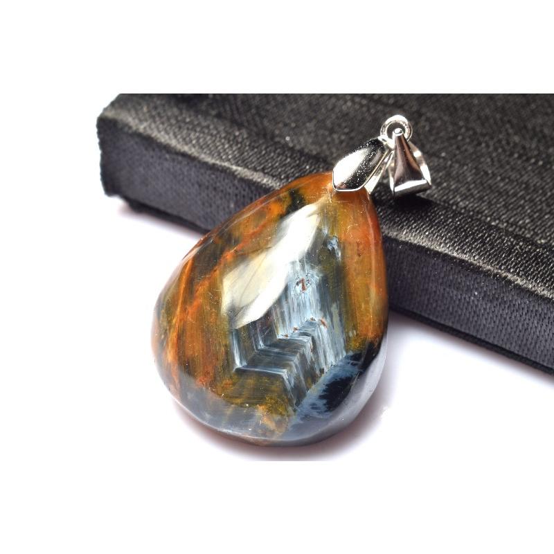 1点物】Silver925◇美しいシャトヤンシー ピーターサイト 24x19mm