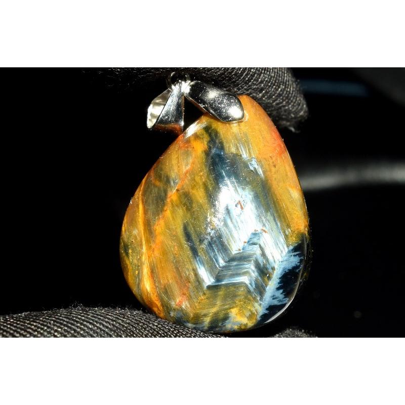 1点物】Silver925◇美しいシャトヤンシー ピーターサイト 24x19mm