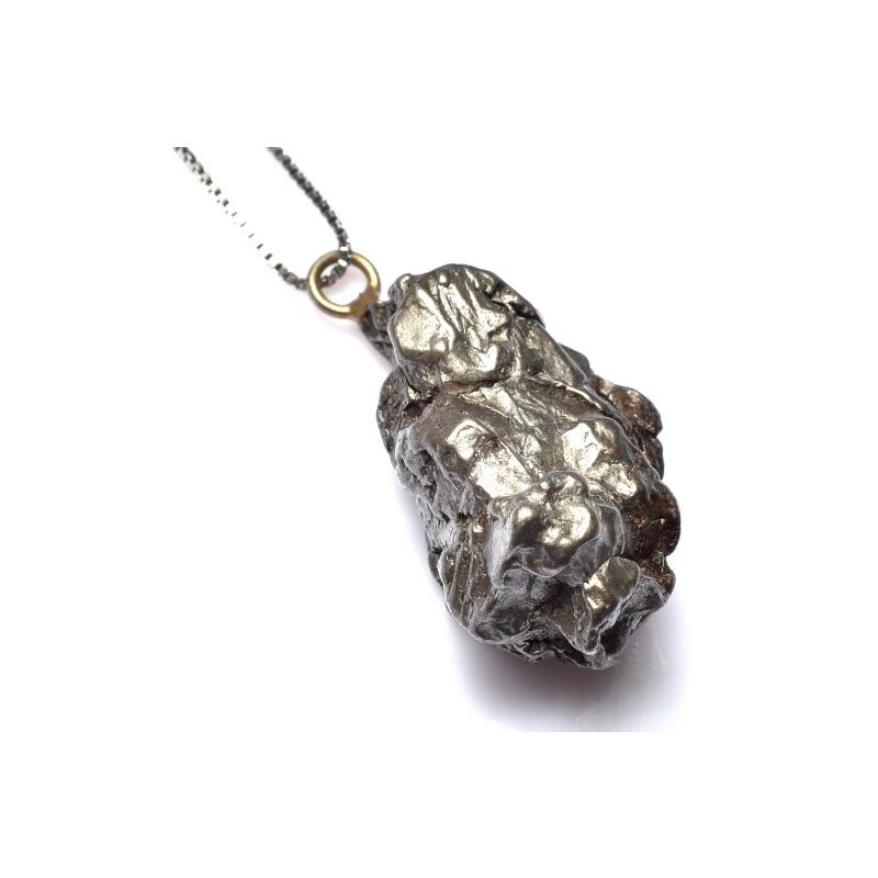 1点物】アルゼンチン産 カンポ・デル・シエロ(隕石) 21x13mm 原石