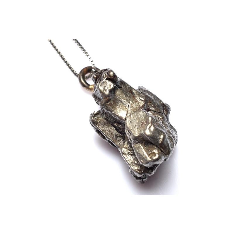 1点物】アルゼンチン産 カンポ・デル・シエロ(隕石) 19x14mm 原石 