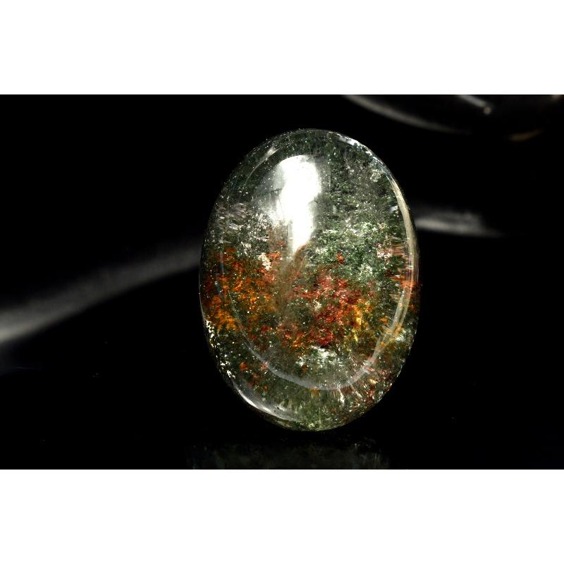 1点物】庭園風景 ガーデンクォーツ 26x19mm オーバル ルース _PC8108