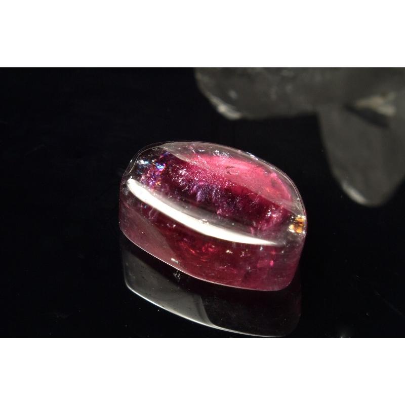 1点物】AAAA☆美麗バイカラー ウォーターメロントルマリン 14x11mm