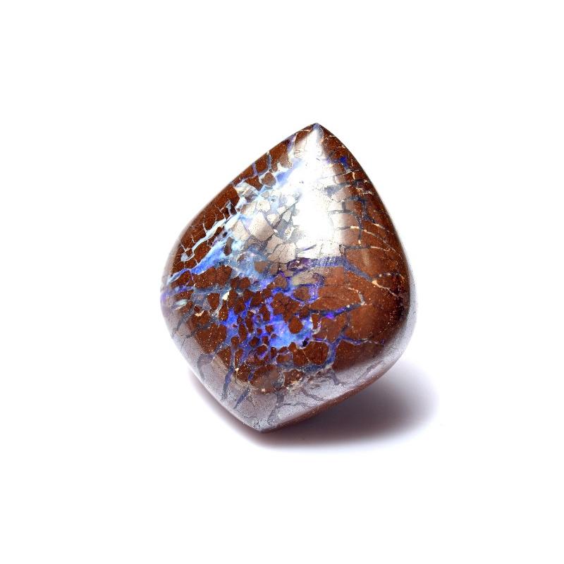 1点物】AAAA☆オーストラリアの至宝 ボルダーオパール 26x22mm ひし形