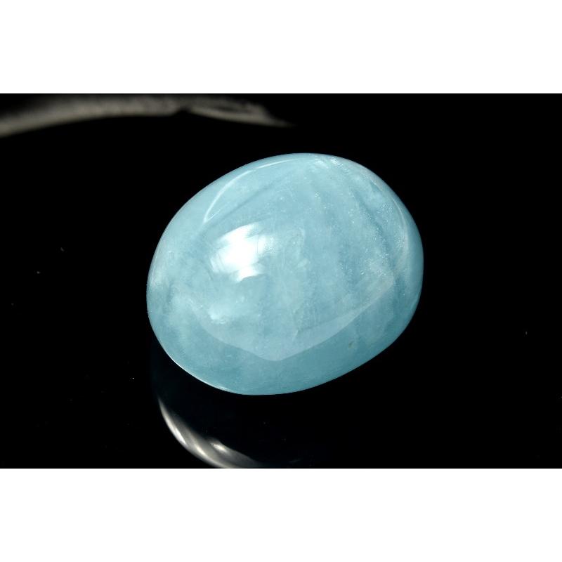 1点物】モザンビーク産 エンジェルクラウドアクアマリン 21x18mm 
