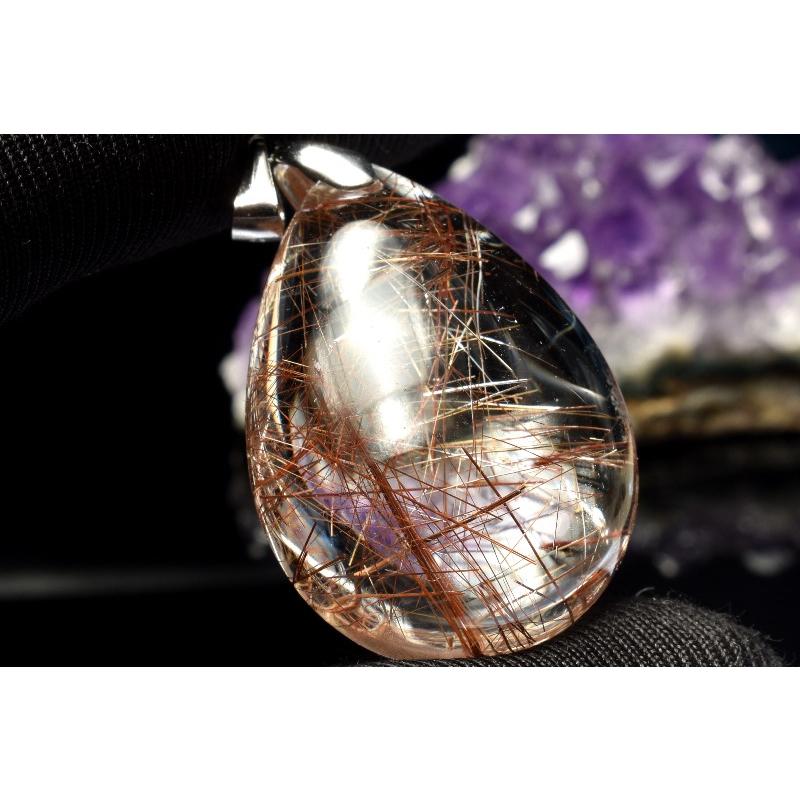 期間限定SALE】【1点物】Silver925◇高発色 ブロンズルチルクォーツ
