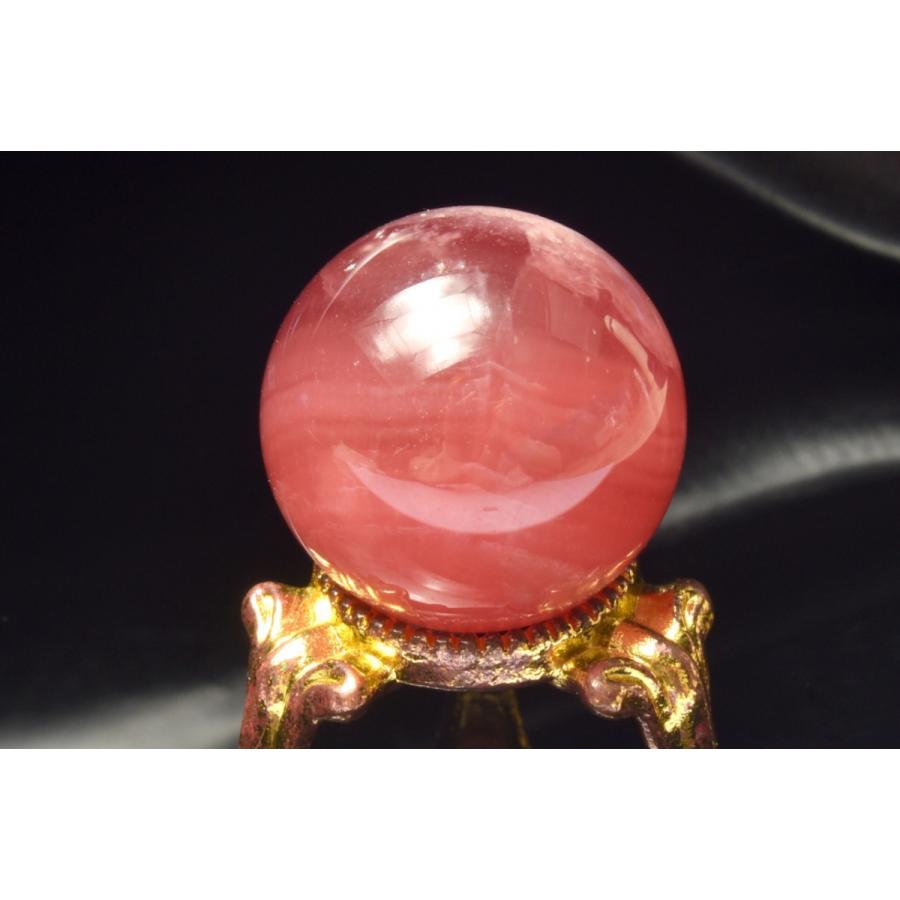 1点物】アルゼンチン産◇ジューシー インカローズ 21mm 丸玉(台座無し