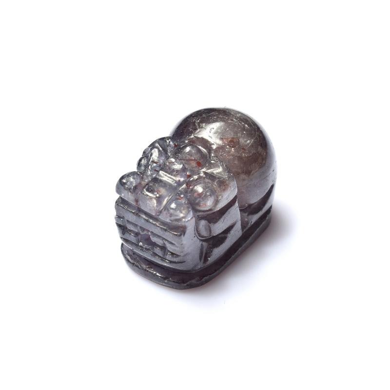 1点物】アイオライトサンストーン 19x12mm 貔貅(通し穴) ビーズ