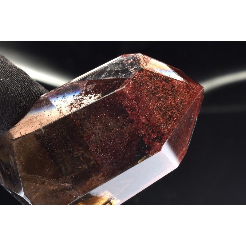 1点物】赤富士 レッドファントムクォーツ赤幻影水晶 41x25mm 原石
