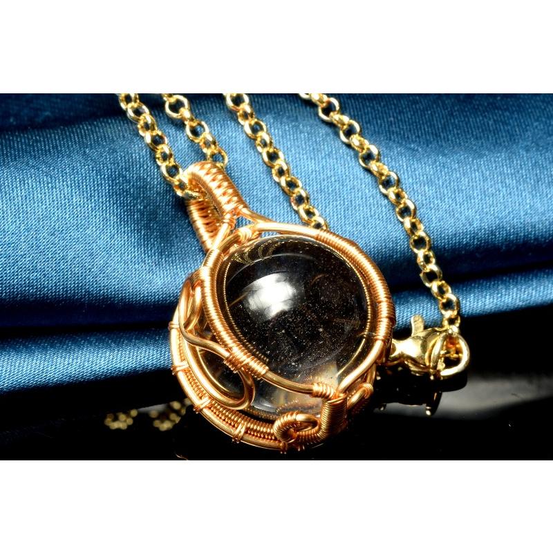 1点物】コロンビア産 レムリアンシードクリスタル 18mm 丸玉