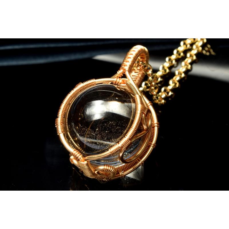 1点物】コロンビア産 レムリアンシードクリスタル 18mm 丸玉