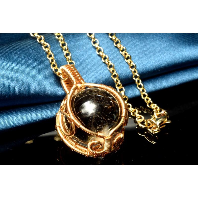 1点物】コロンビア産 レムリアンシードクリスタル 18mm 丸玉 