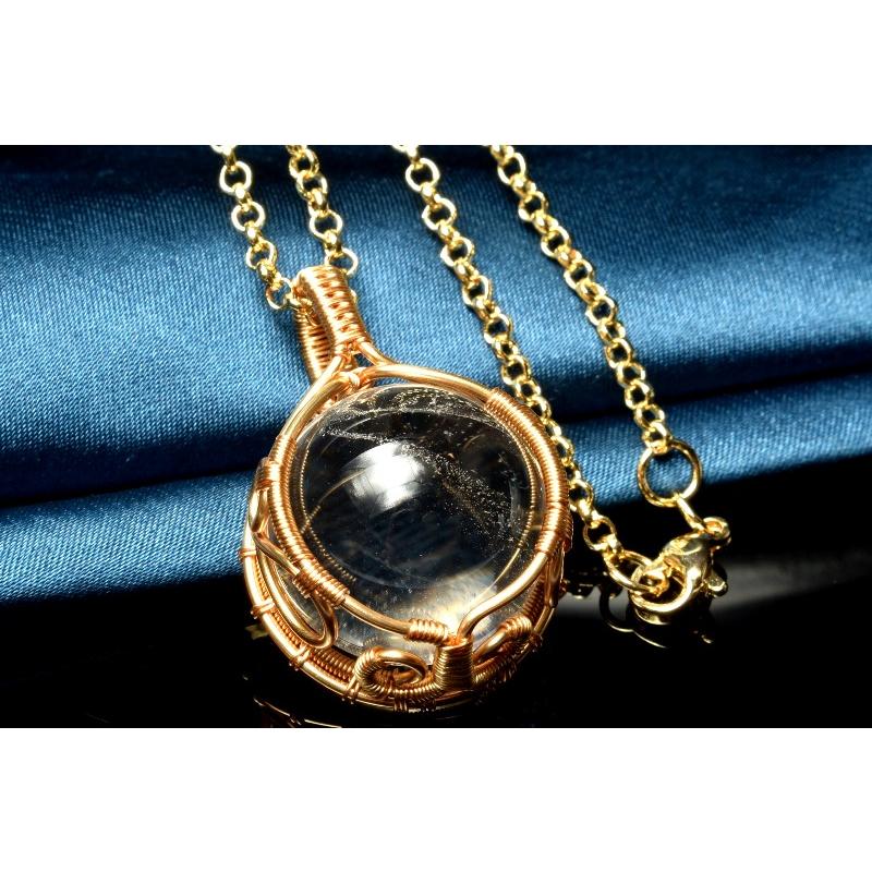1点物】コロンビア産 レムリアンシードクリスタル 19mm 丸玉