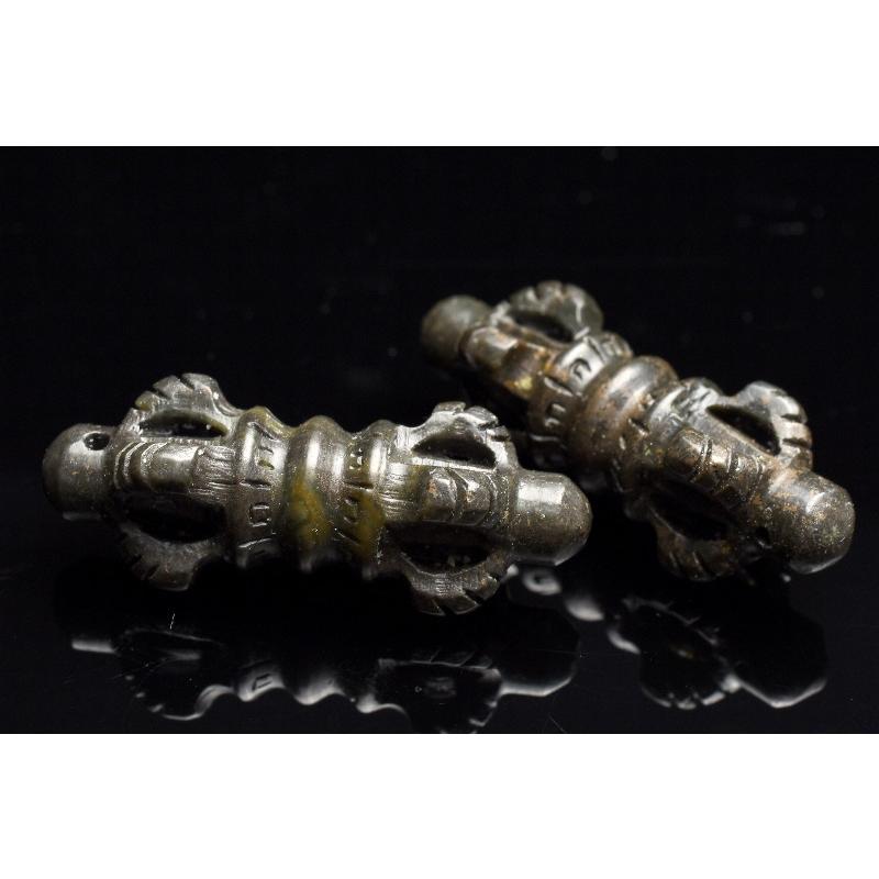 鉄隕石 36-39x14-16mm 法器 (穴あき)_PR3223 : ラトリエ - 通販